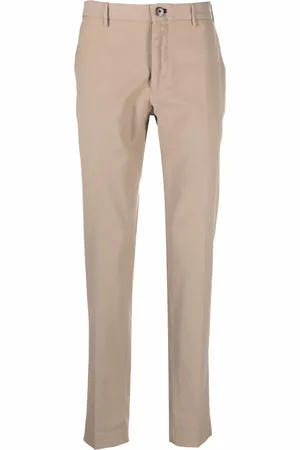 Incotex Straight-leg cotton trousers
