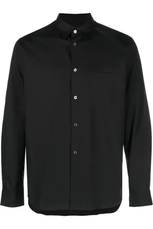 Comme des Garçons Patch-pocket cotton shirt