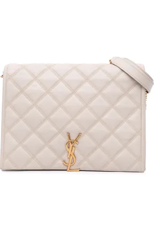 Saint Laurent 2019 Small Quilted Lambskin Becky Chain shoulder bag
