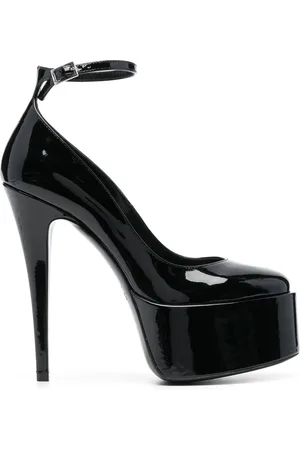 PARIS TEXAS 150mm patent-leather platform pumps