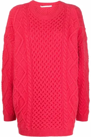 Stella McCartney Aran crew neck jumper