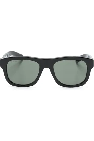 Gucci Rectangle-frame sunglasses