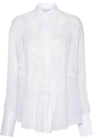 ERMANNO SCERVINO Floral-lace shirt