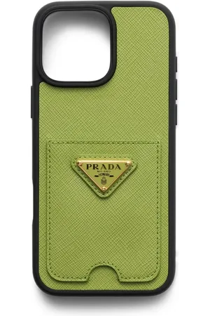 Prada Logo-plaque iPhone 16 Pro Max case