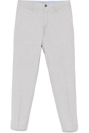Incotex Mélange-effect trousers