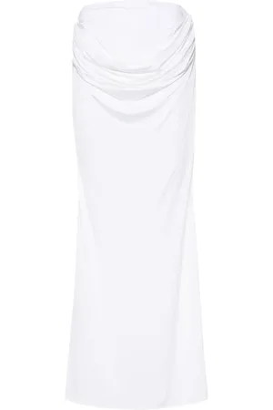 MAGDA BUTRYM Draped maxi skirt