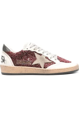 Golden Goose Ball Star panelled sneakers
