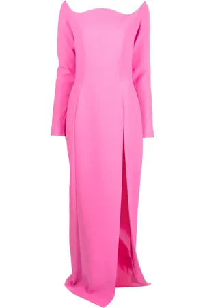 Monot Off-shoulder floor-length dress