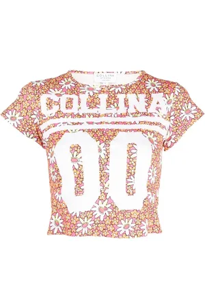 Collina Strada Logo-print short-sleeve T-shirt