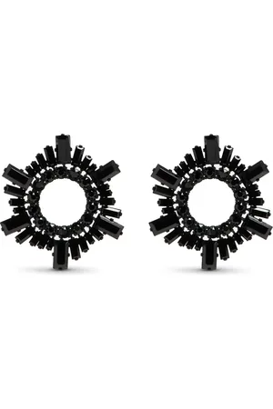 Amina Muaddi Begum crystal-embellished earrings