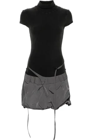 OTTOLINGER Panelled-design organic-cotton dress