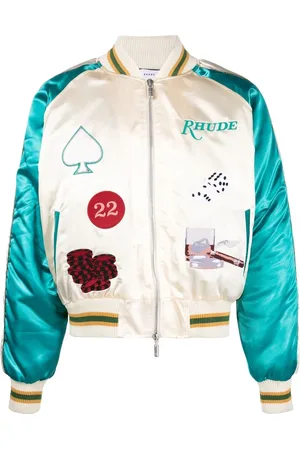 Rhude Patch-embroidered bomber jacket