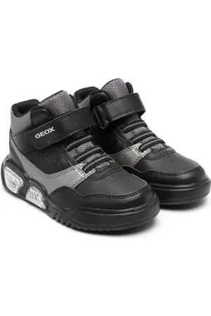 Geox Illuminus touch-strap sneakers