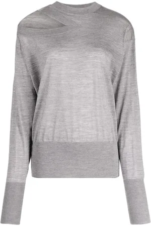 Stella McCartney Fine-knit cut-out jumper