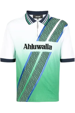 Ahluwalia Football organic cotton polo shirt