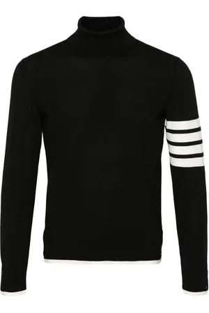 Thom Browne 4-Bar roll-neck wool jumper