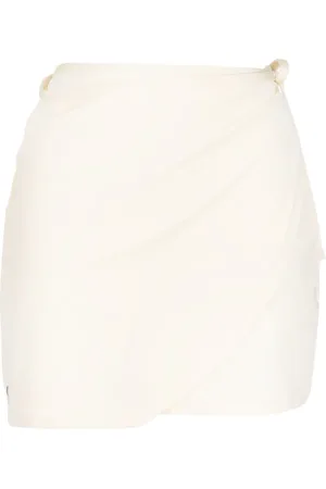 Opéra Sport Wrap-design high-waisted miniskirt