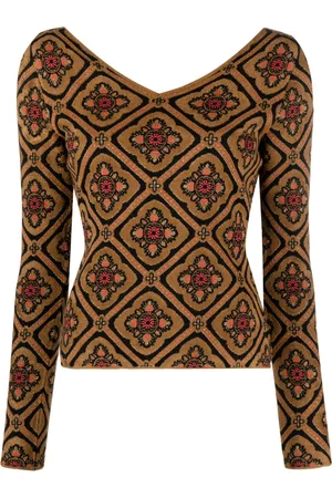 Etro Floral-jacquard sweater