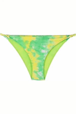 Ganni Tie dye-print bikini bottoms
