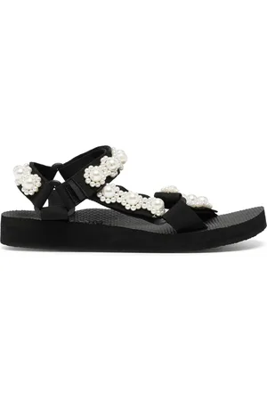 Arizona Love Peal-embellished touch-strap sandals