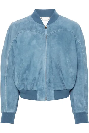 Chloé Suede bomber jacket