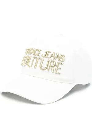 VERSACE Logo-embroidered cap