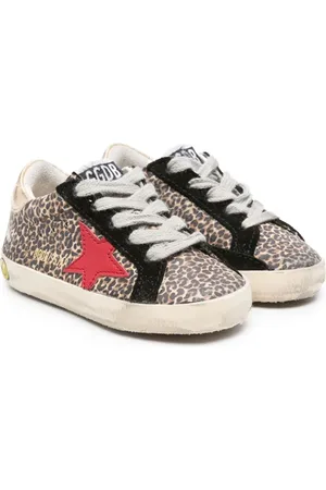 Golden Goose Super Star leopard-print sneakers