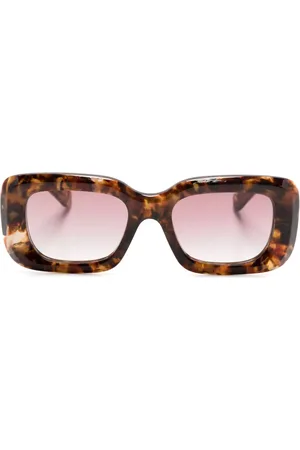 Chloé Gayia rectangle-frame sunglasses