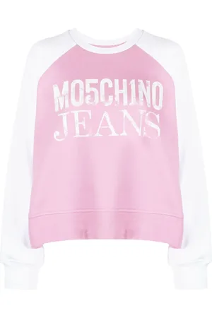 Moschino Logo-print cotton sweatshirt
