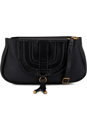 Chloé Embossed-logo clutch bag