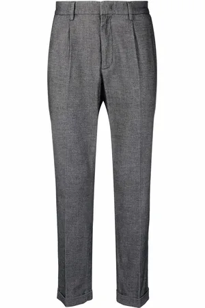 Ermenegildo Zegna Box-pleat slim-fit trousers