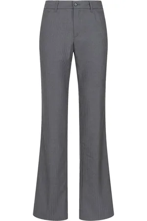 Etro Virgin-wool straight leg trousers
