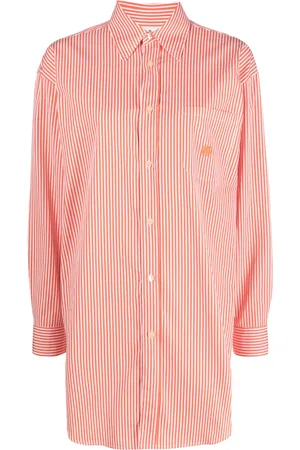 Etro Striped logo-embroidered cotton shirt