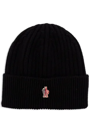Moncler Logo-appliqué beanie