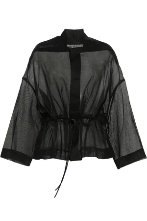 Rick Owens Sail semi-sheer jacket