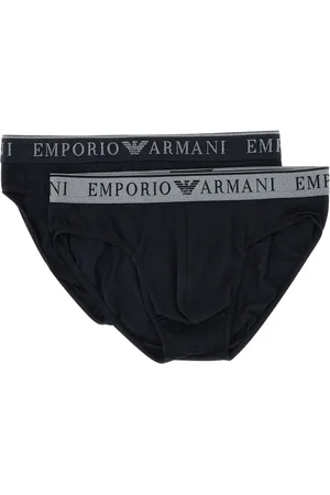 Emporio Armani Logo-waistband briefs pack