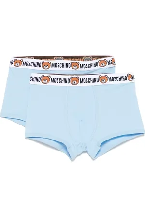 Moschino Teddy logo print boxers set (pack of two)