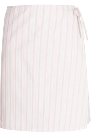 Opéra Sport Striped recycled-cotton skirt