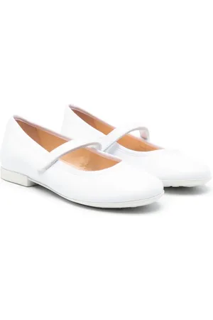 Geox Plie touch-strap ballerina shoes