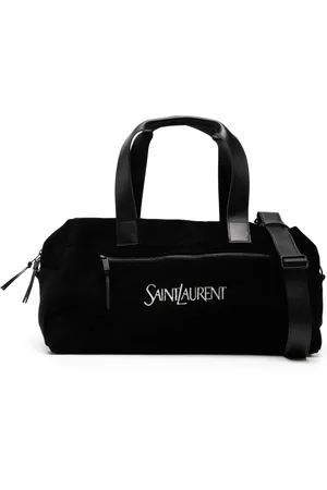 Saint Laurent Large jacquard duffle bag