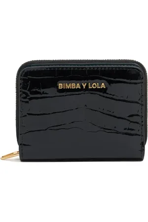 Bimba y Lola Crocodile-effect wallet