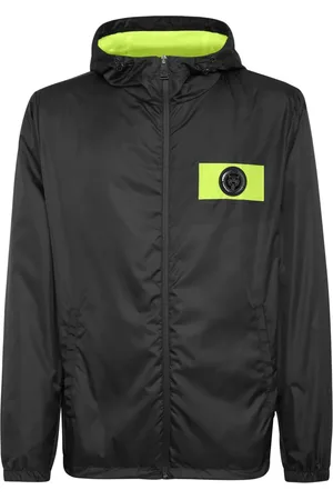 Philipp Plein Logo-patch windbreaker jacket