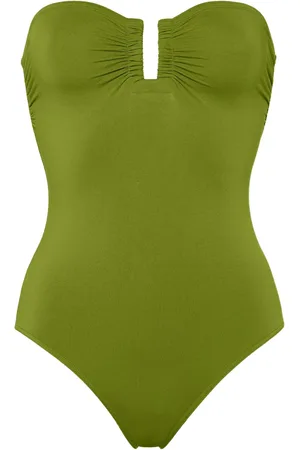 ERES Cassiopée strapless ruched swimsuit