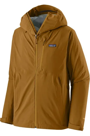 Patagonia Logo rain jacket