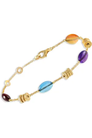 Bvlgari 18K yellow B.zero1 multi-stone bracelet