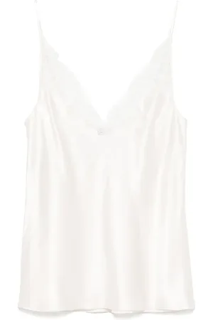 CARINE GILSON Silk camisole