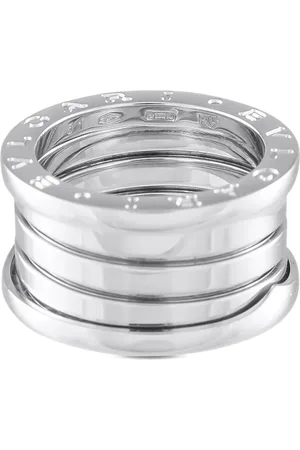 Bvlgari 18K white gold B.Zero1 ring