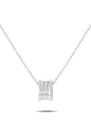 Bvlgari B.Zero1 18K white gold necklace