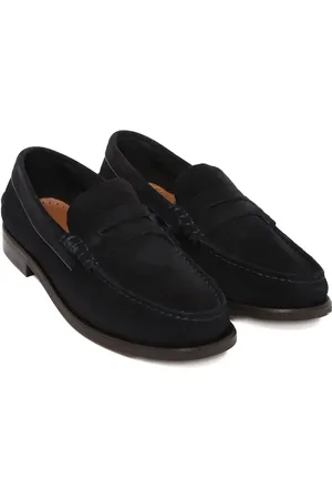 Tommy Hilfiger Debossed suede loafers