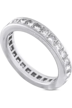 Cartier Platinum eternity band diamond ring